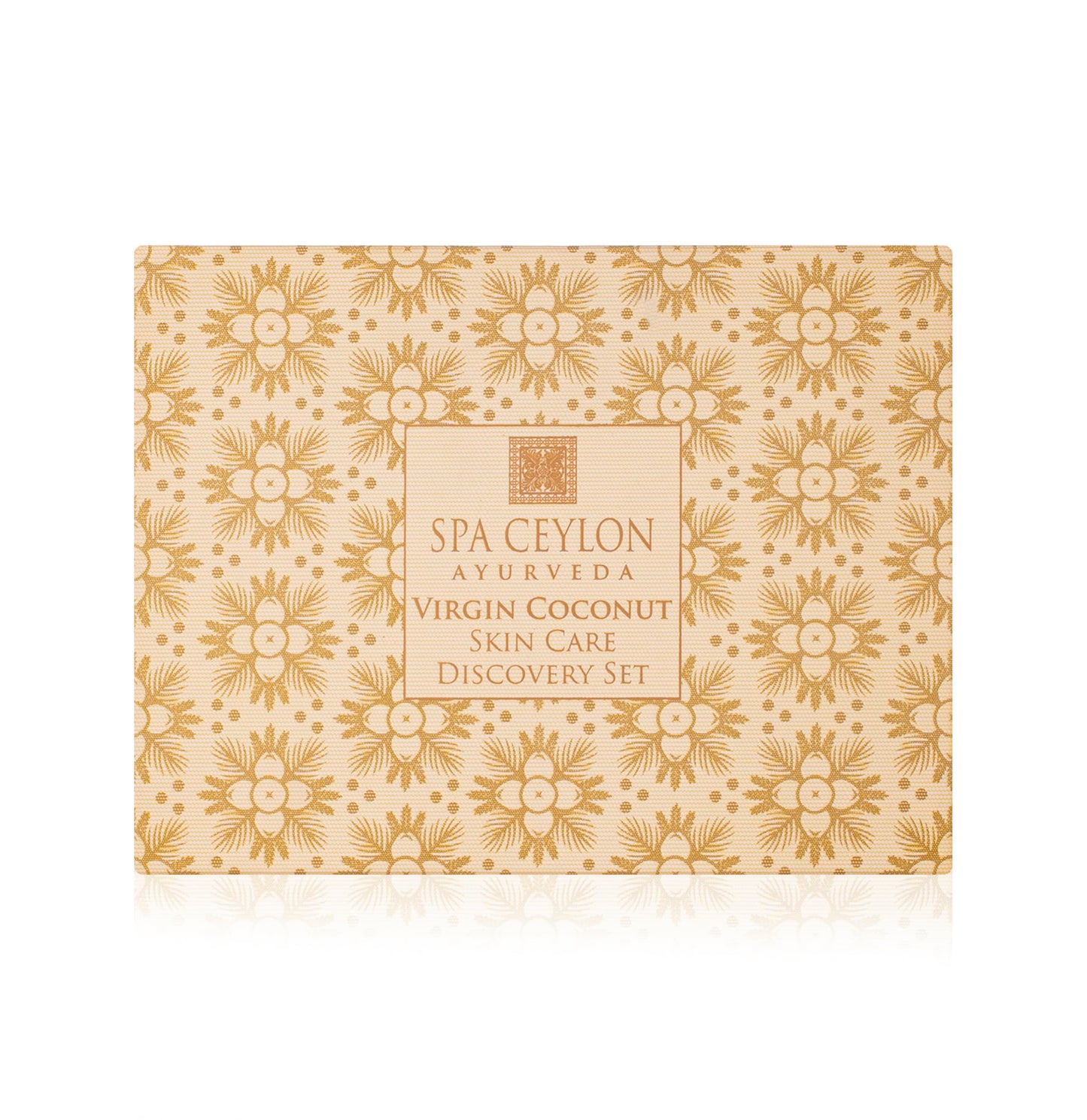 Spa Ceylon Virgin Coconut Skin Care Discovery Set | Travel Size Face Care Set | Organic Face Wash, Masque, Face Cream & Protector | For Normal to Dry Skin