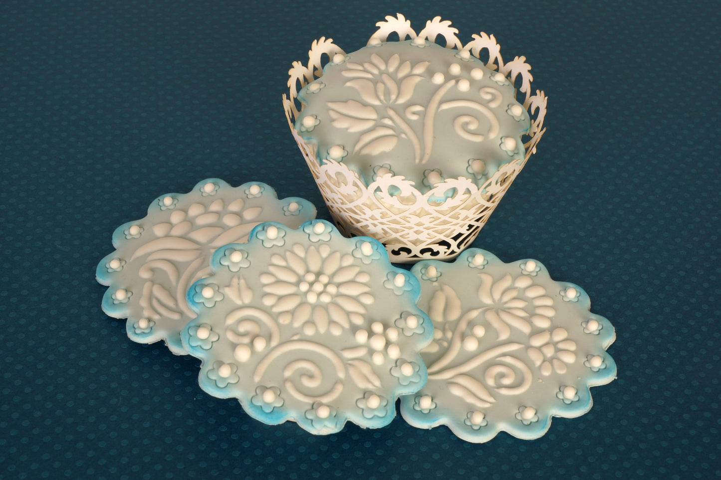 Crewel Flowers Stencil Set by Designer Stencils