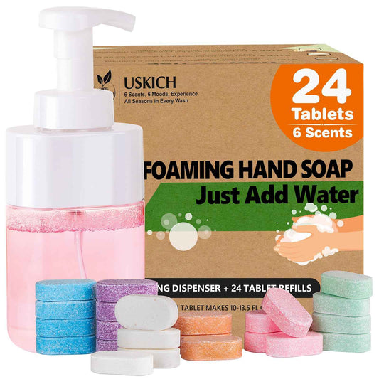 USKICH Clean Home Kit Natural All Purpose Cleaner for Kitchen and Counters