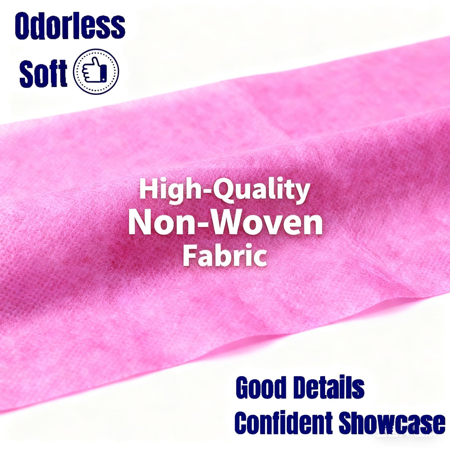 YILUFA1688 100 Pcs Massage Table Sheets Disposable Bed Cover Non Woven Fabric Breathable Sheets for Massage,Spa, Beauty Salon, Facial,Tattoo, Waxing, Esthetician (71"x 31" Pink)