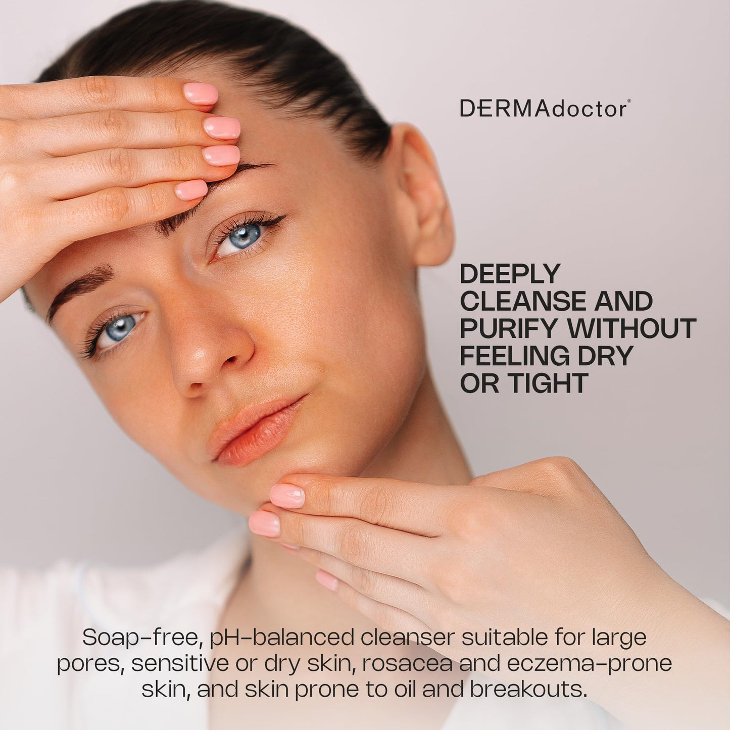 DERMAdoctor Jojoba + Hibiscus Cleansing Oil & Makeup Remover, 6.76 oz