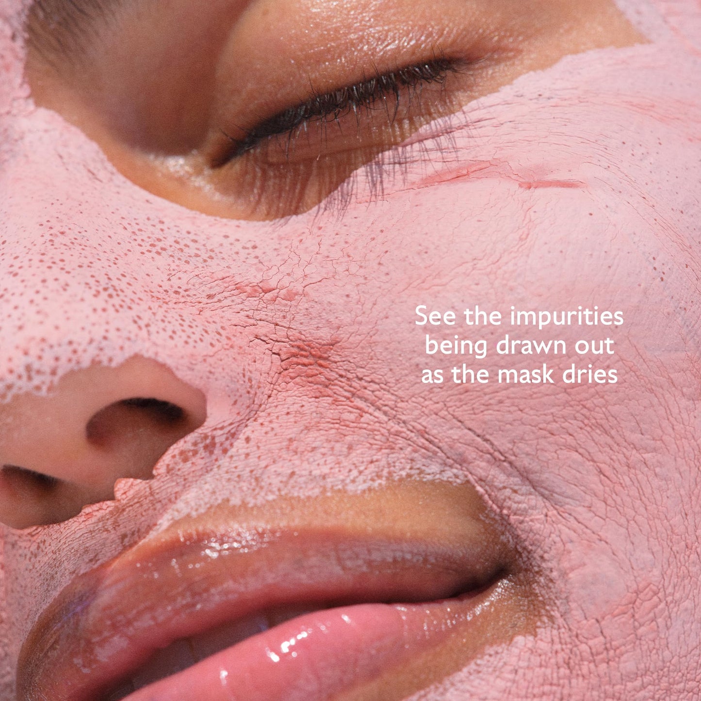 Caudalie Instant Detox Mask, Pore Minimizing Pink Clay Face Mask - 75 mL