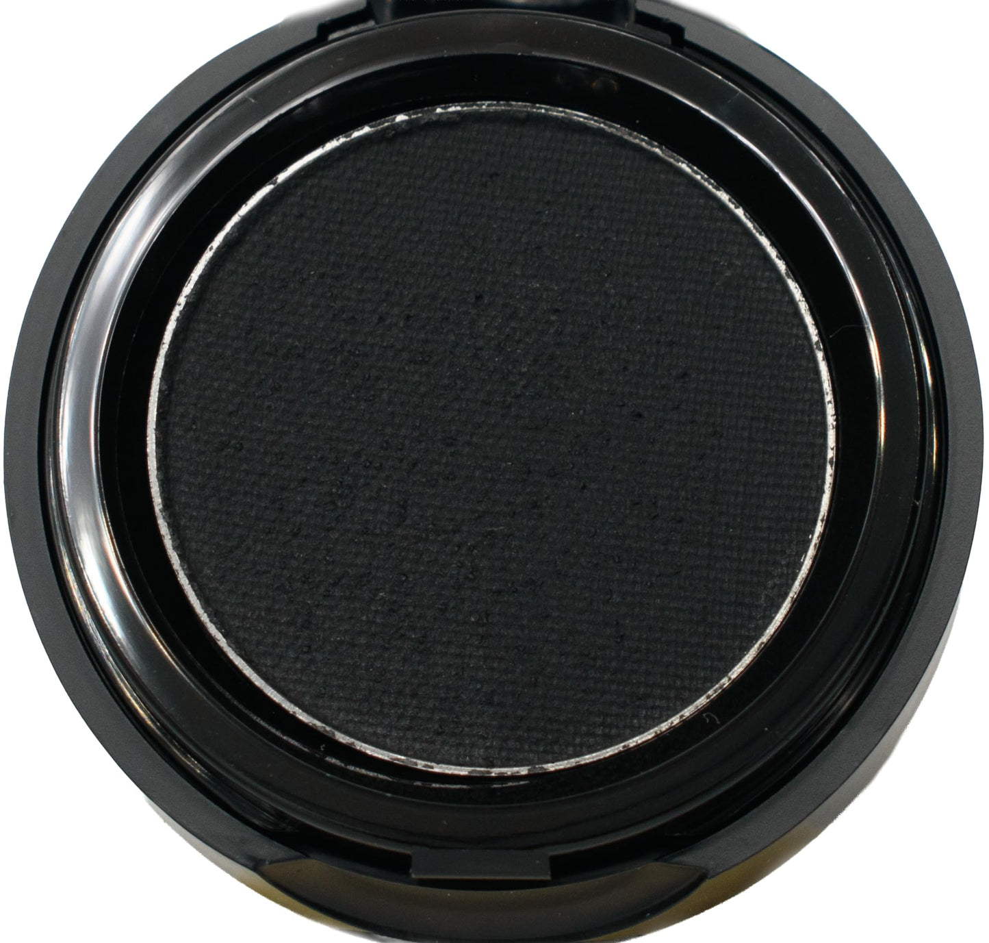 Pure Ziva Black Matte Cake Eyeliner & Pressed Eyeshadow, Water Activated Powder; Gluten & Cruelty Free