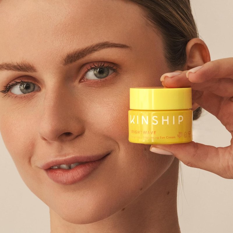 Brightwave Vitamin C Under Eye Brightener Cream - Dark Circles Treatment for Sensitive Skin | Hydrating Antioxidant Formula (0.5 Oz)