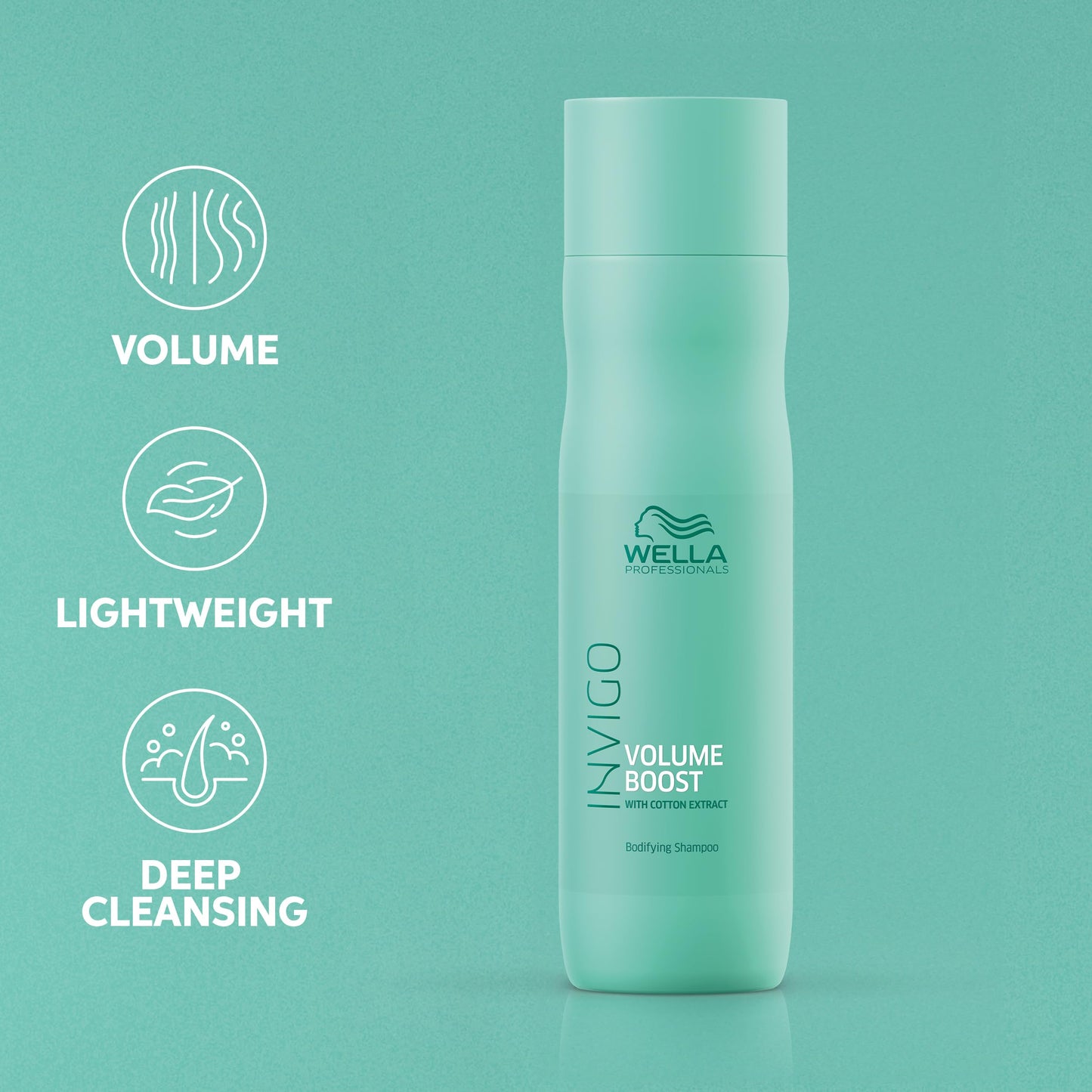 Wella Professionals Invigo Volume Boost Shampoo With Bodyfying Spring Blend
