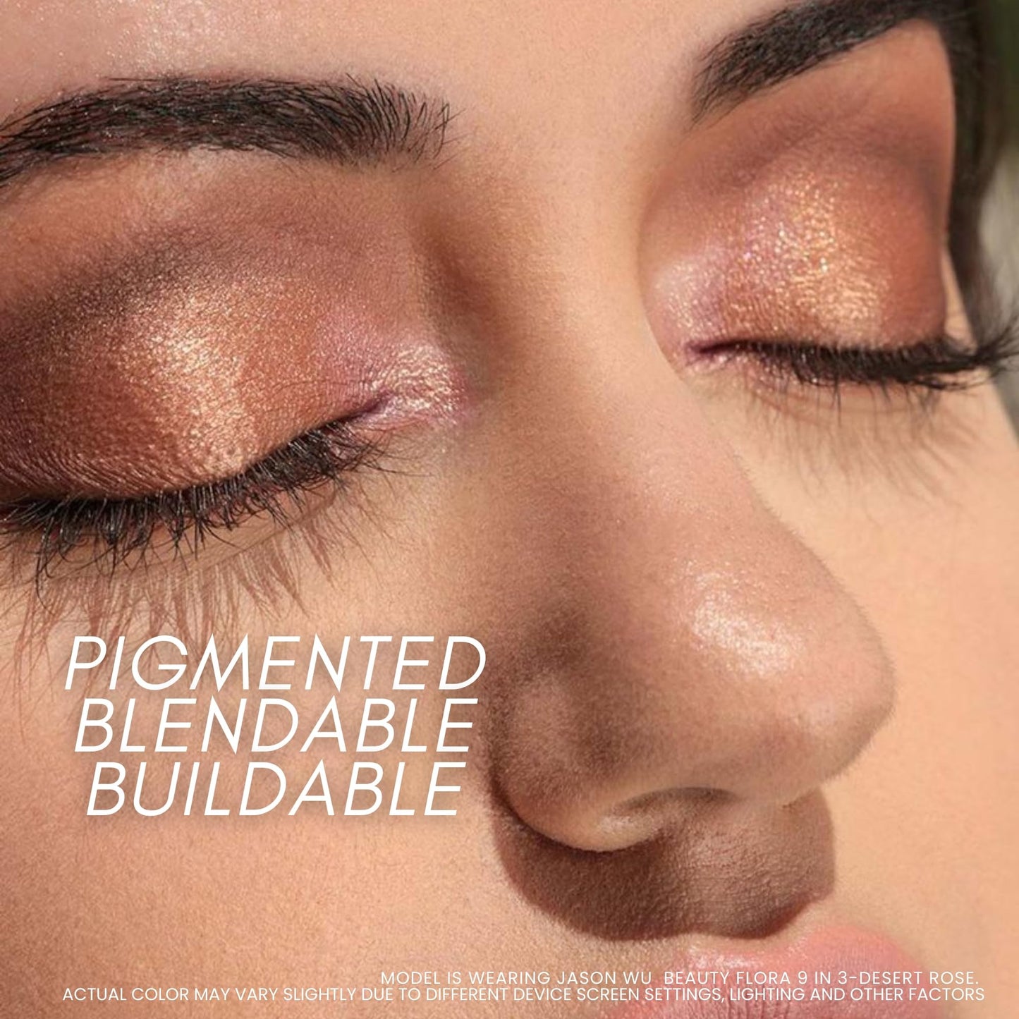 Jason Wu Flora 9 Eye Shadow Pallete - 9 Pigmented, Buildable, Blendable Color Pallete - 0.19 Oz - 01 Matte Agave