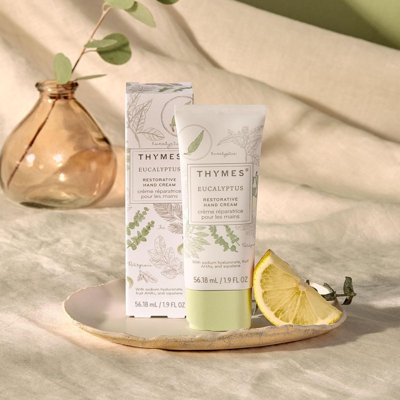 Restorative Hand Cream - Moisturizing Eucalyptus & Citrus Scent | Travel Size 1.9 fl oz