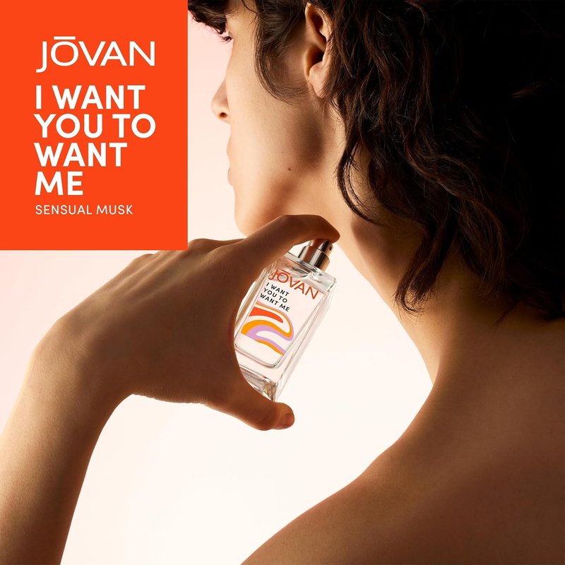 Jovan I Want You To Want Me Eau de Parfum - Unisex Fragrance with Pink Pepper & Musk | 1.7 fl oz Travel Size