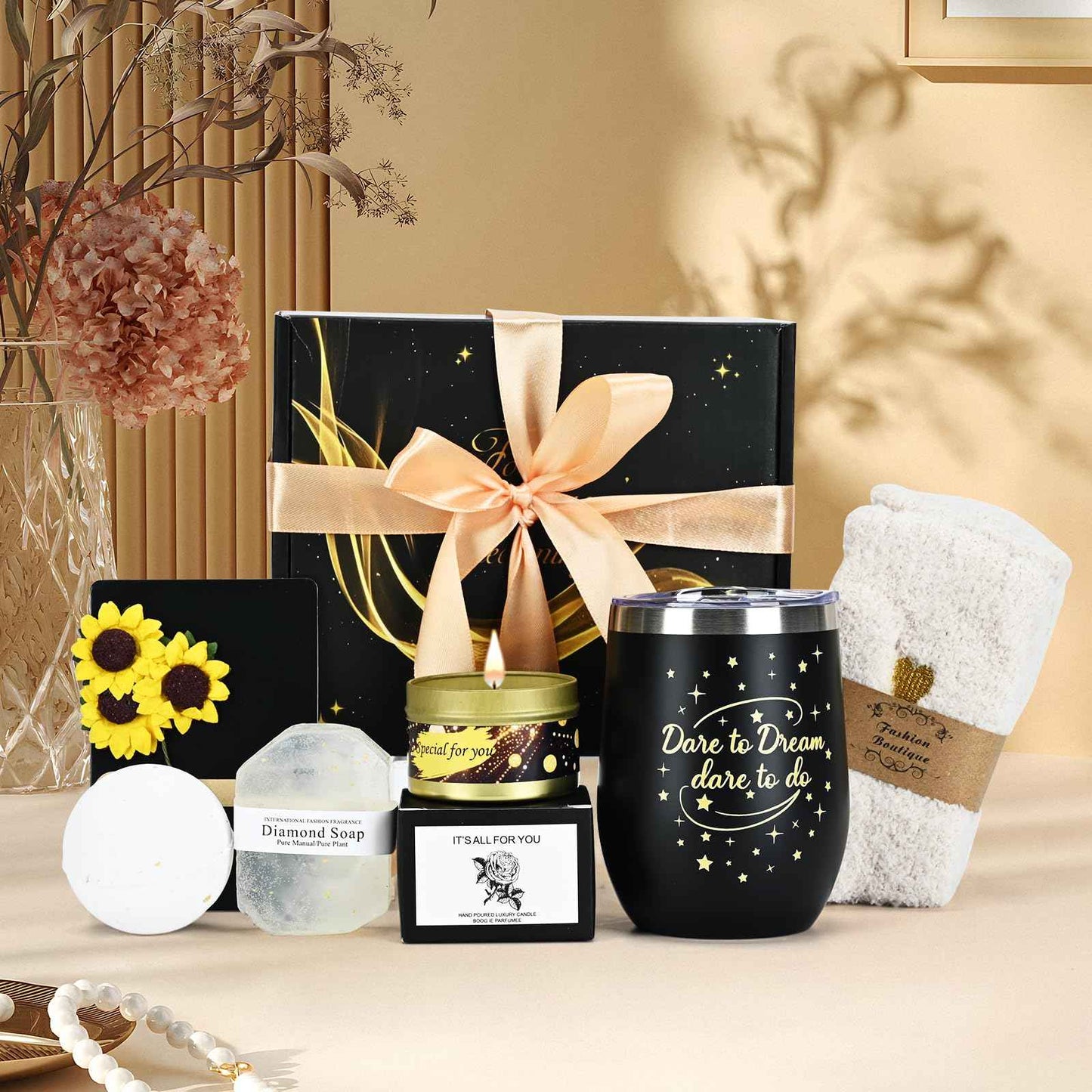 Birthday Gifts for Women, Gift Basket for Relaxing Spa, Unique Gifts for Her, Friends, Mom, Sister, Coworker, Wife, Girlfriend,teenage girl gifts