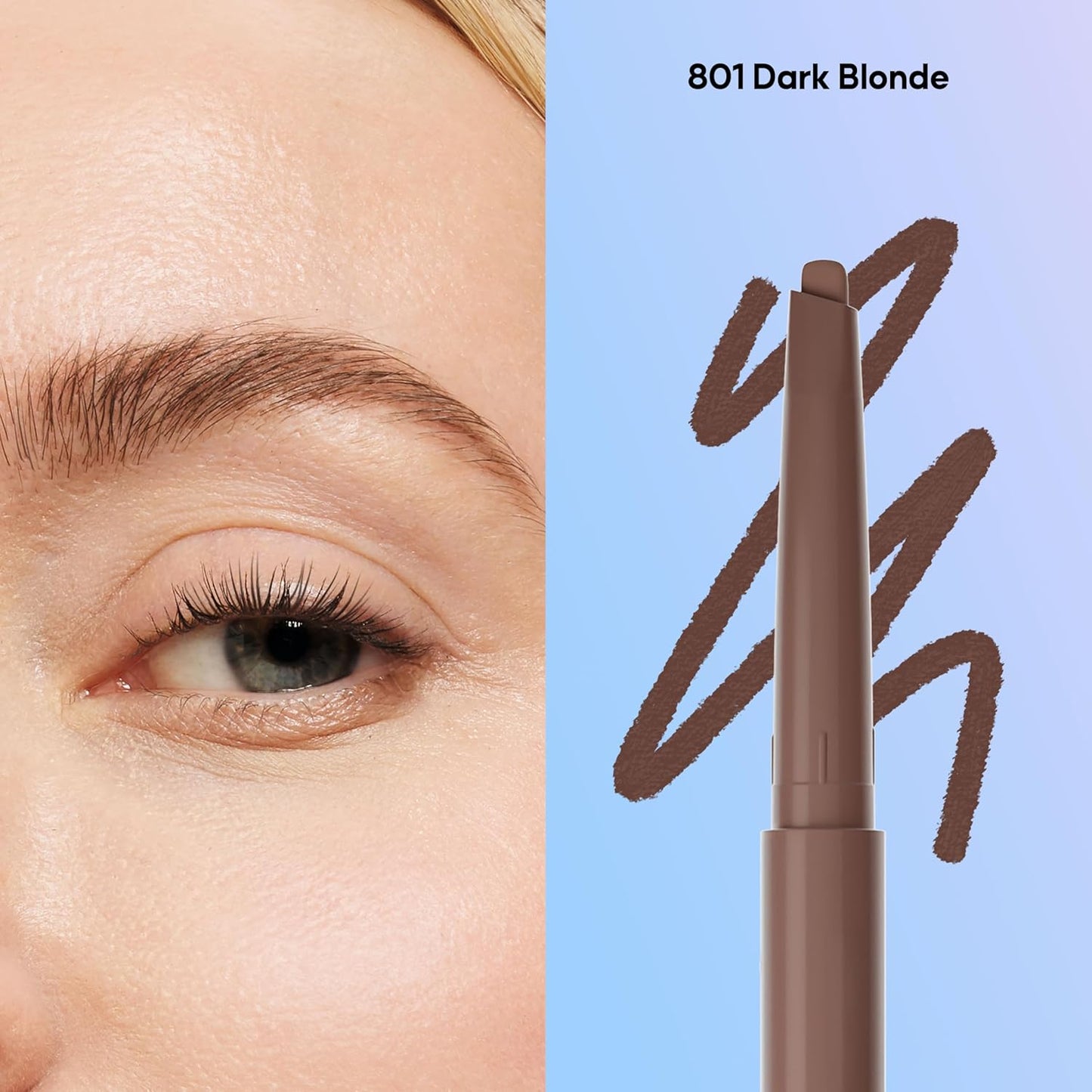 Almay Eyebrow Pencil - Hypoallergenic Dark Blonde Brow Makeup | Perfect for Sensitive Skin