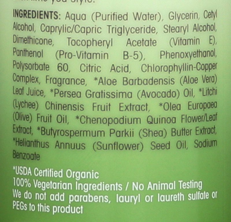 GIOVANNI 2chic Ultra-Moist Leave-In Conditioning Styling Elixir - Smoothes Frizz Prevents Breakage, For Dry & Damaged Hair, Avocado & Olive Oil, Enriched with Aloe Vera, Shea Butter - 4 fl oz