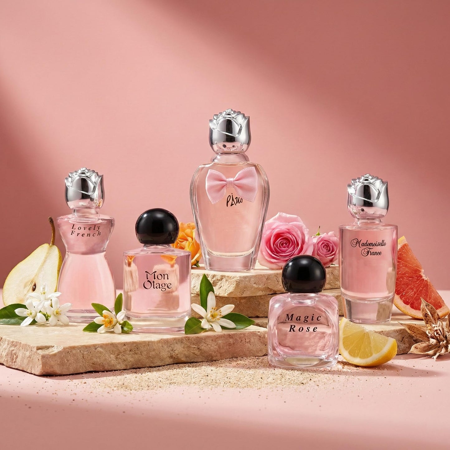 Charrier Parfums - 5 Eaux de Parfum Gift Set - 'Collection Fashion' - 49.7 ml - Made in Provence, France