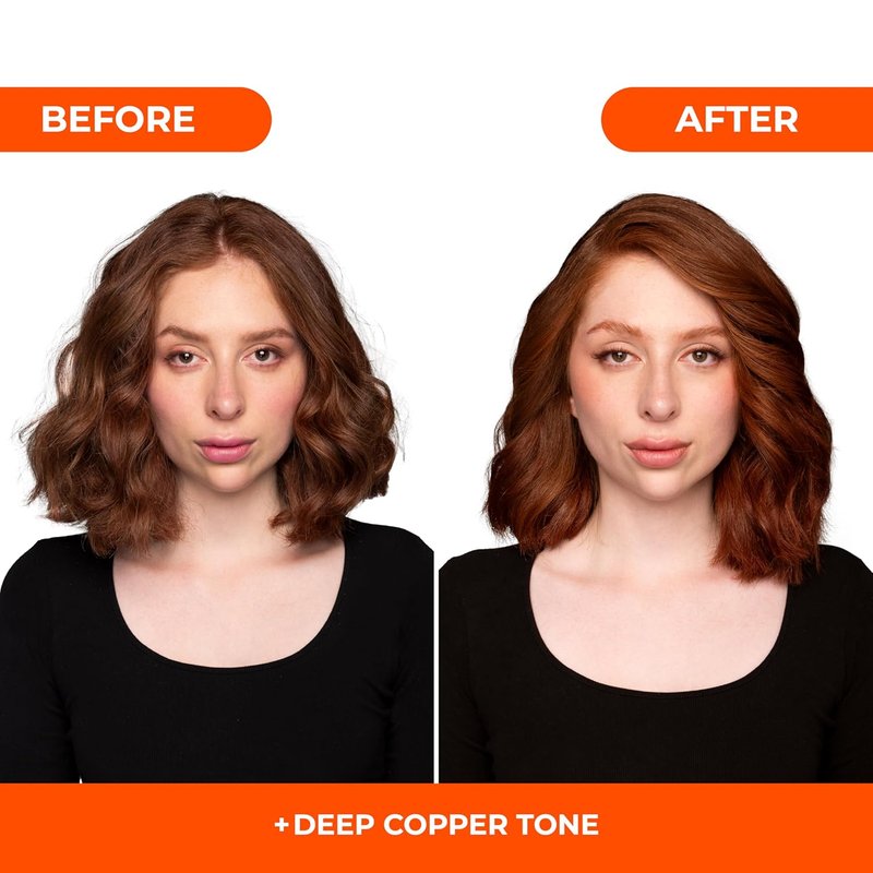 Irish Copper Hair Toning Shampoo - Ultra High-Purity Pigments for Deep Copper Tone | 10.1 Fl. Oz | Paraben & Sulfate Free