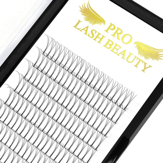 3D-C-0.07-9-16mix Long Stem Premade Fans Eyelash Extensions .07 .10 Volume Lash Extensions C D Curl(3D-C-0.07,9-16 mix)