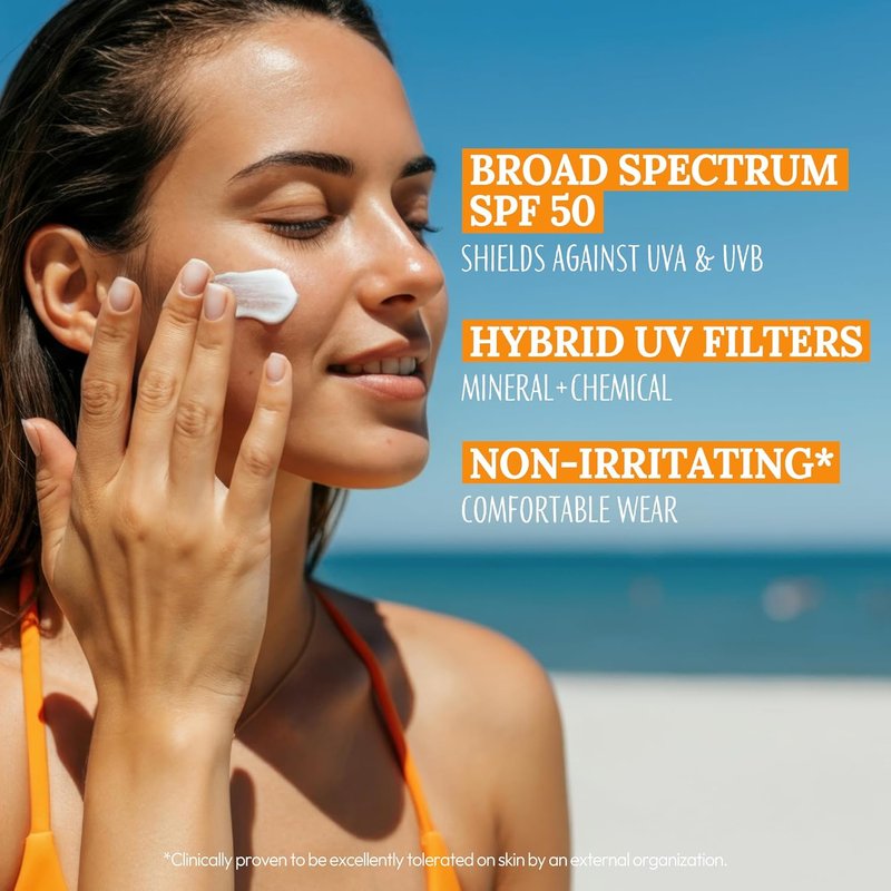 LAPCOS Daily Sunscreen SPF 50 - K Beauty Formula for All Skin Types | 1.76 oz
