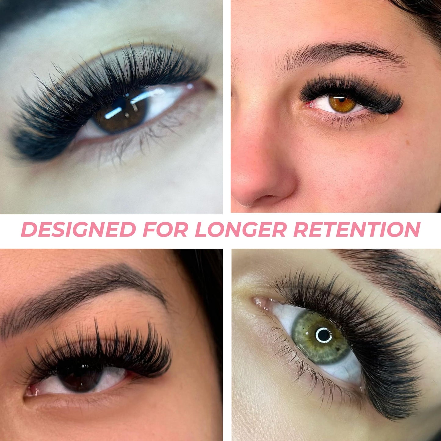 One V Salon Pro 14D Promade Loose Fans, 1000 Premade Extreme Mega Volume Lash Fans | D Curl | 0.05 mm | 8–15 mm Mixed Lengths | Thin Base, Hand-Crafted Eyelash Extensions(14D-0.05-D-Curl)