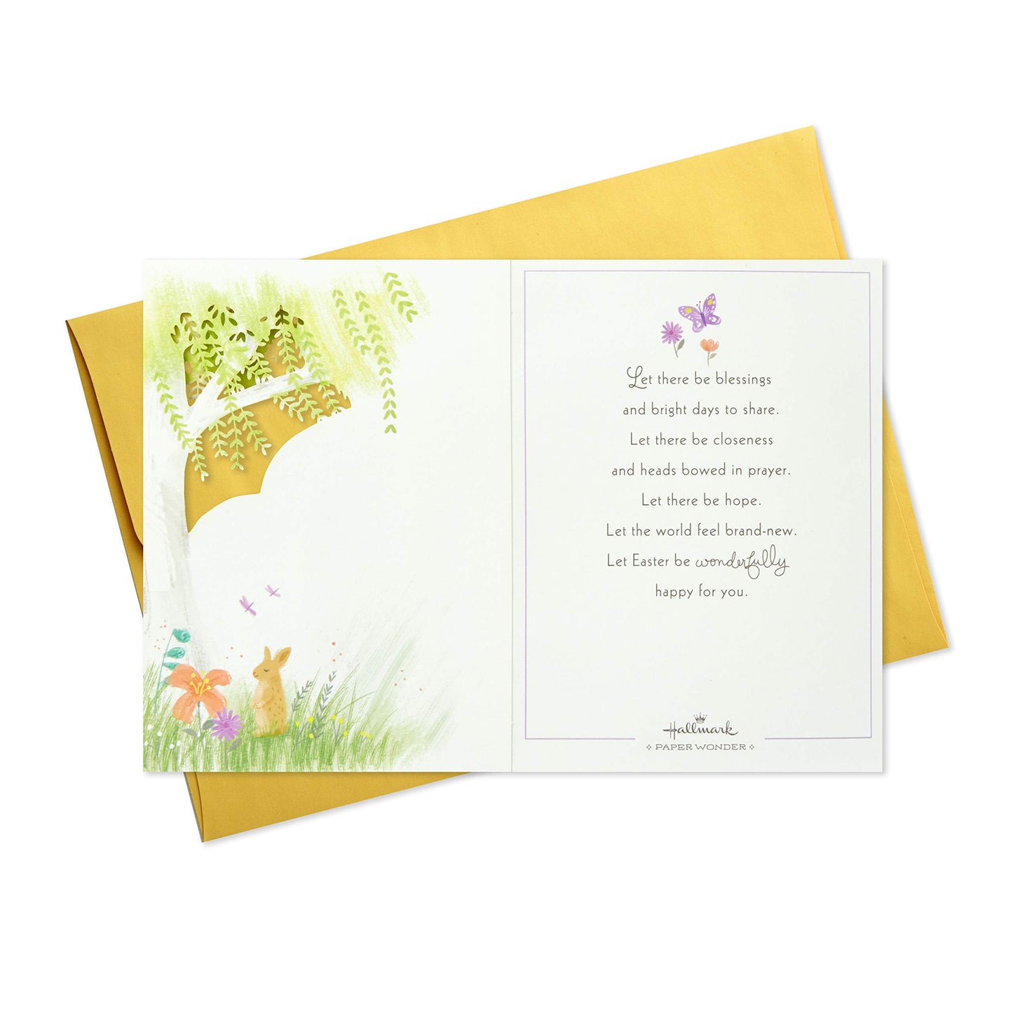 Hallmark Paper Wonder Displayable Pop Up Easter Card (Blessings to You Church)