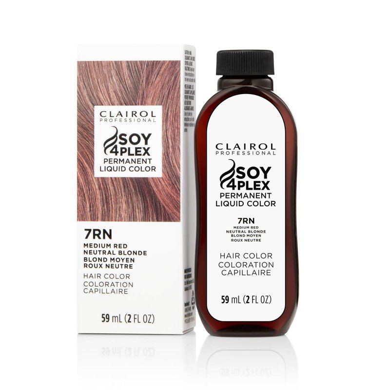 Clairol Professional Permanent Liquicolor, 7rn Med Red Neutral Blonde, 2 Fl Oz - Packaging May Vary