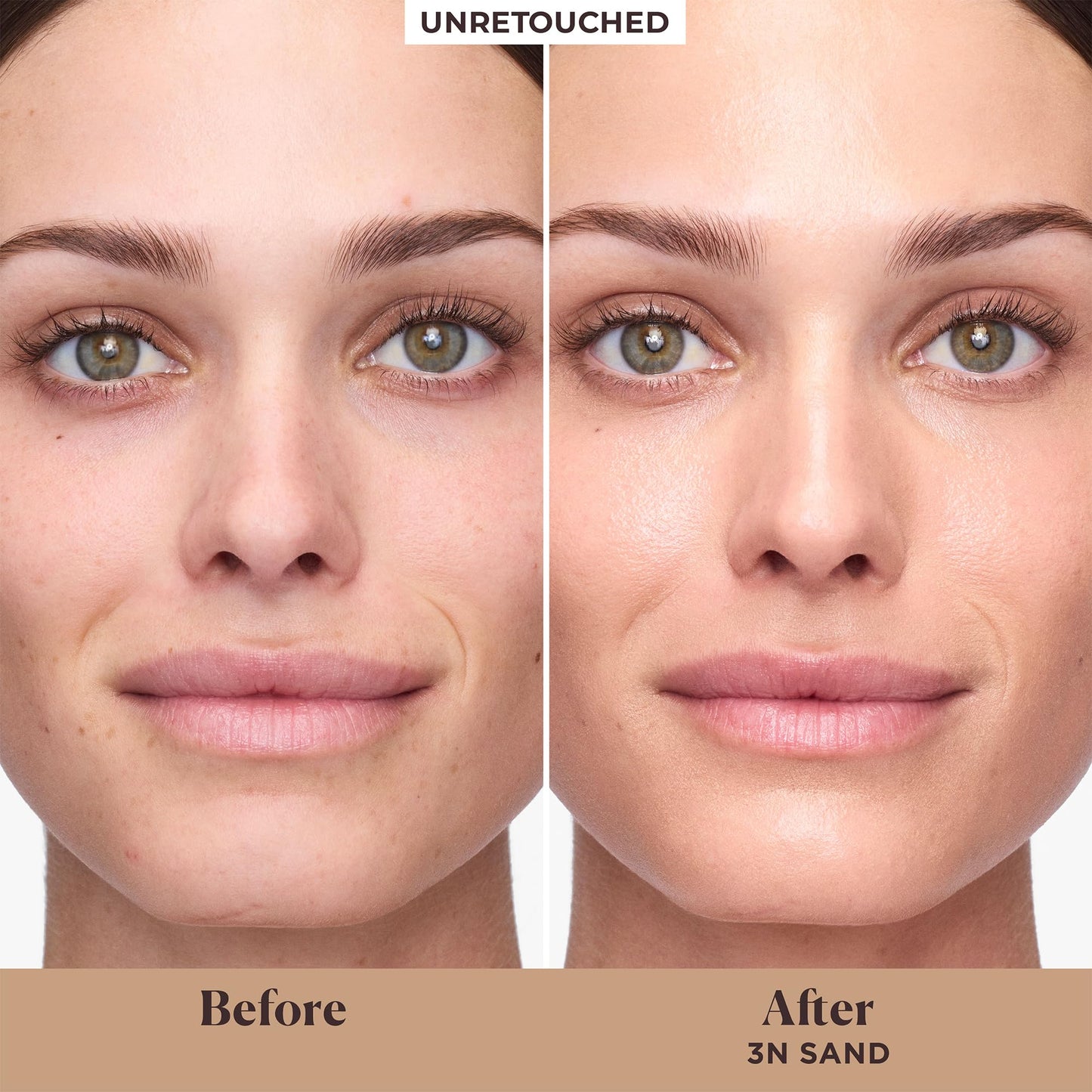 Laura Mercier Tinted Moisturizer Natural Dewy with SPF 30, 24HR+ Hydration & Longwear, Sheer to Light, Buildable Coverage, Dewy Finish, Improve Skin Tone and Texture, Skin Tint, 3N Sand Mini Size