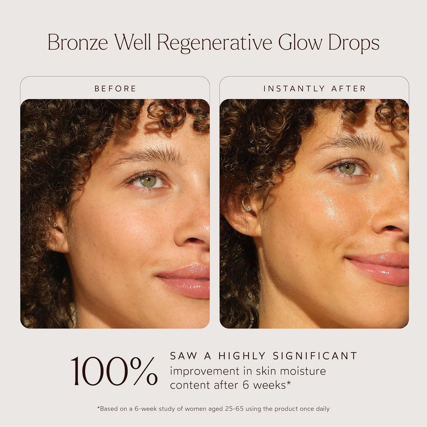 True Botanicals Bronze Well Regenerative Glow Drops - Naturally Bronzing Moisturizer for All Skin Types | 1 fl oz (30 ml)