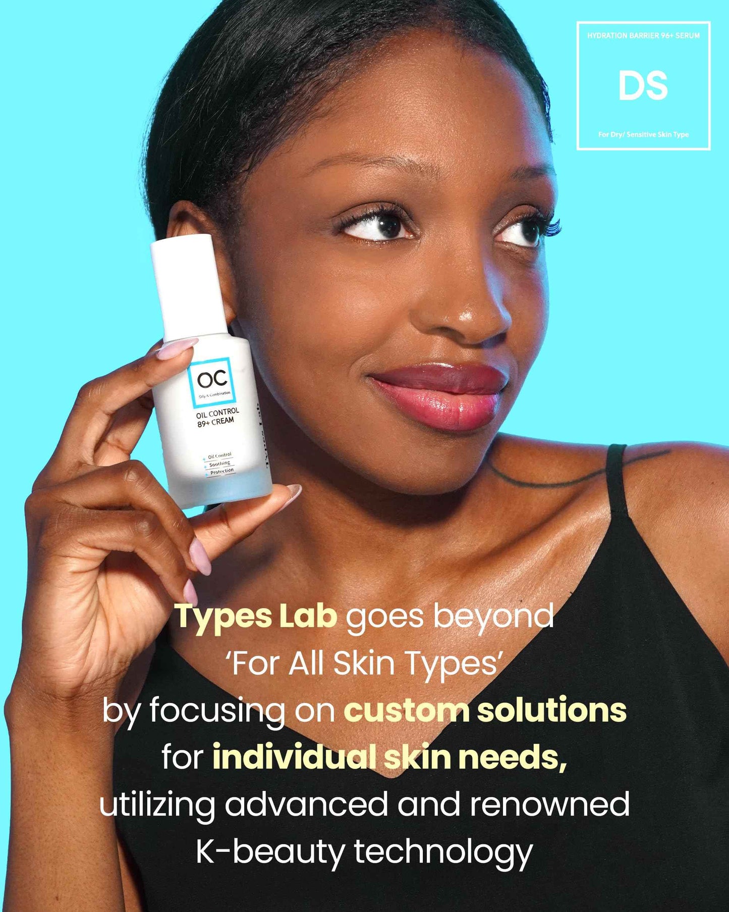 Types Lab Hydration Barrier 96+ Serum | Hydrating Serum w/Beta-Glutan, Panthenol & Ceramides | Skin Barrier Repair Moisturizer K Beauty Serum for All Skin Types (50ml, 1.69 fl oz)