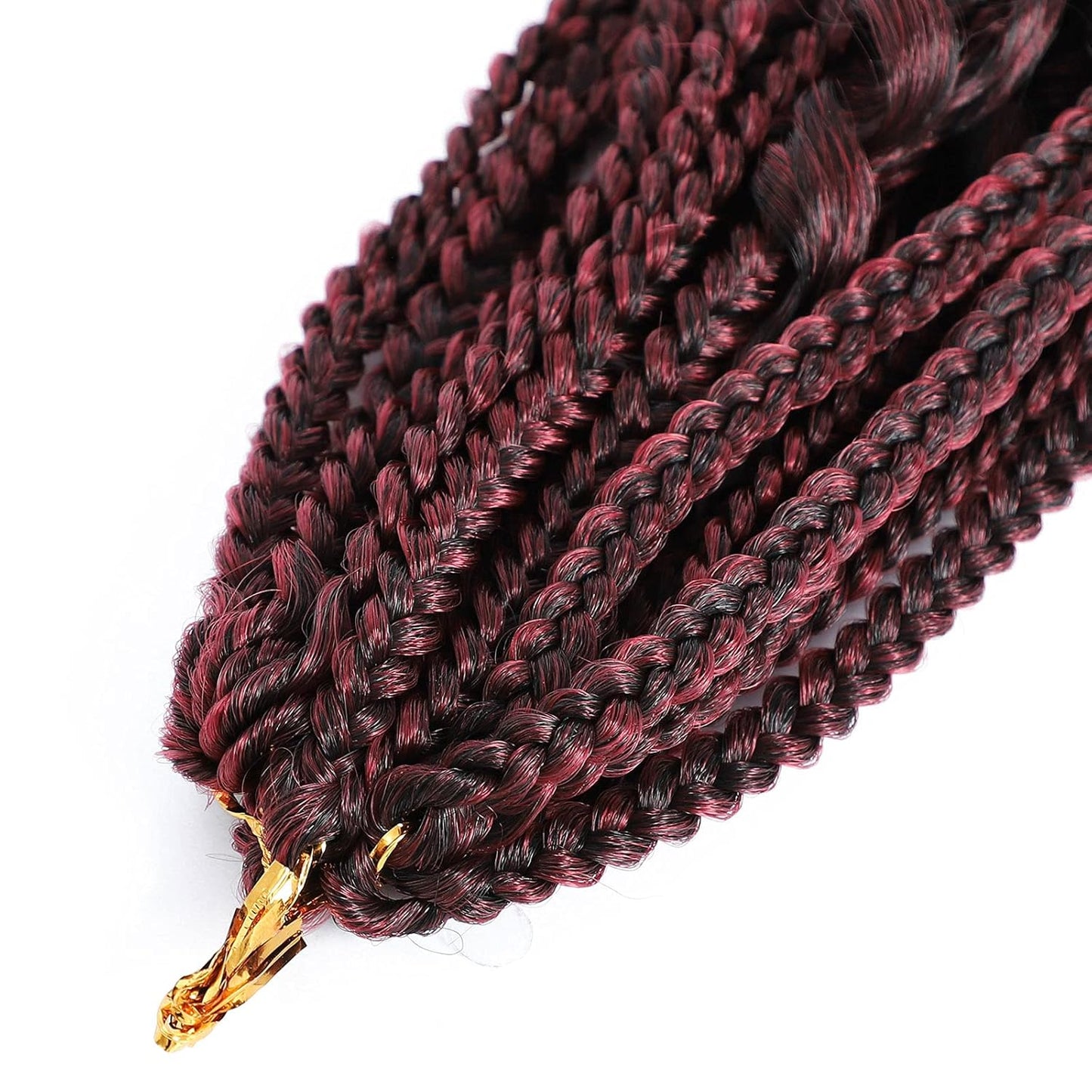 Goddess Curly Ends 22-Inch Bohomian Crochet Braids - 144 Strands Synthetic Hair Extensions | TBUG Color