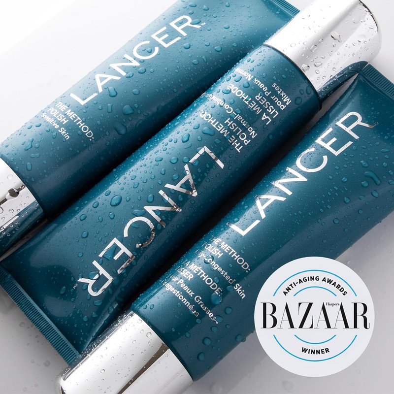 Lancer Skincare - The Method Polish Facial Exfoliator | Natural Mineral Face Scrub for Normal Combination Skin | 2 fl oz