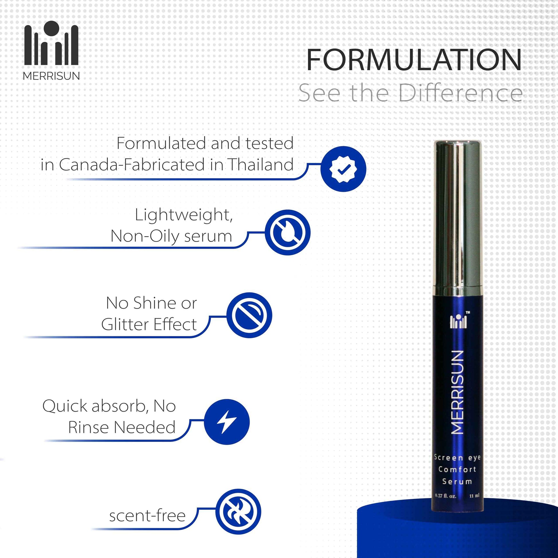 Under Eye Serum for Dark Circles and Puffiness – Powered by Peptides, Rockrose, and Hydrating Actives with 360° Steel Roller Applicator