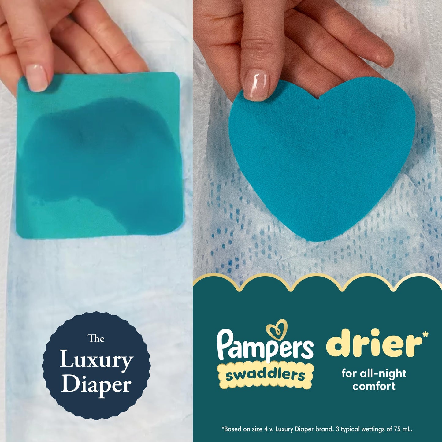 Pampers Swaddlers Diapers, Size 2 (10-22 lbs), 84 Count, Hypoallergenic, Absorbent, Keeps Baby Dry and Comfortable, Skin Safe Disposable Baby Diaper