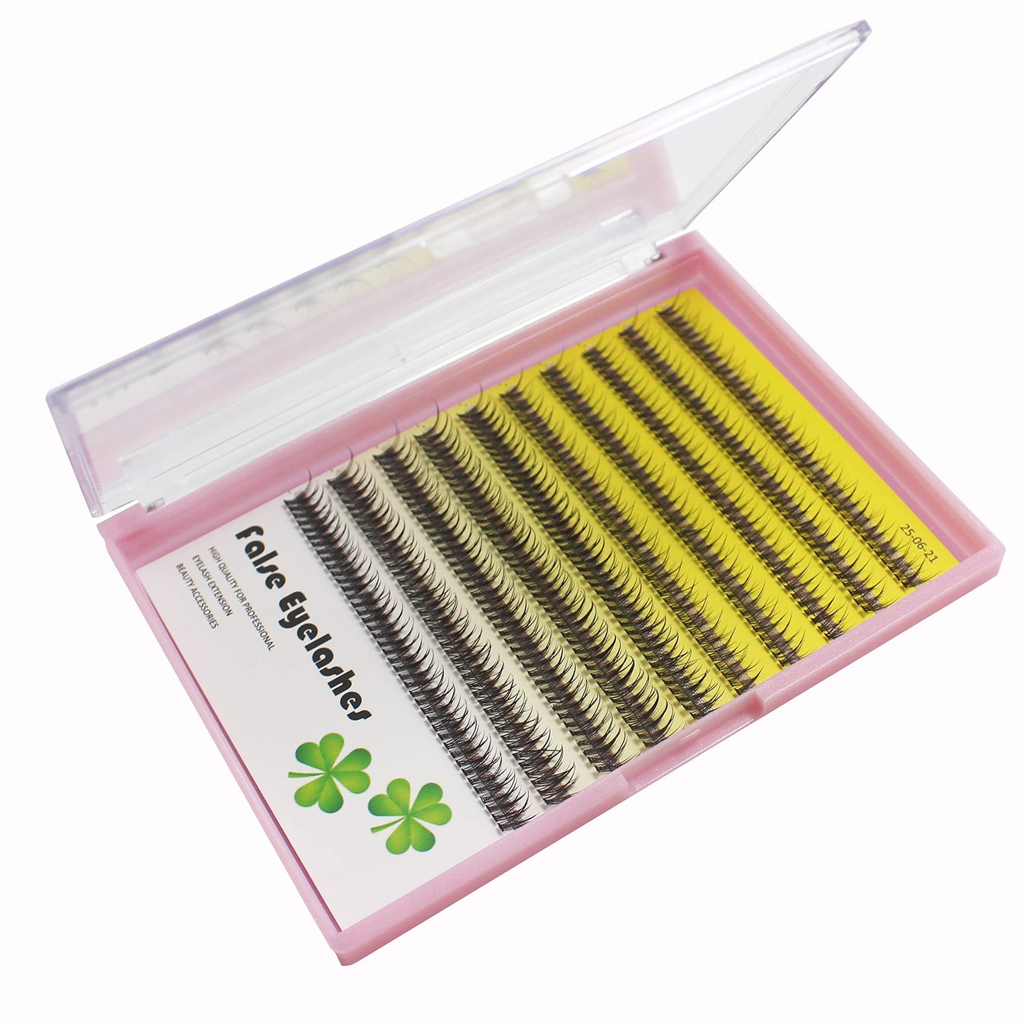 →Vayator Black False Eyelashes 8-18mm Mixed To Choose Individual False Eyelashes Extension Eyelashes Cluster Natural Soft Fake False Eyelashe Eyelash Extension Tool Large Capacity (8+10mm Mixed)