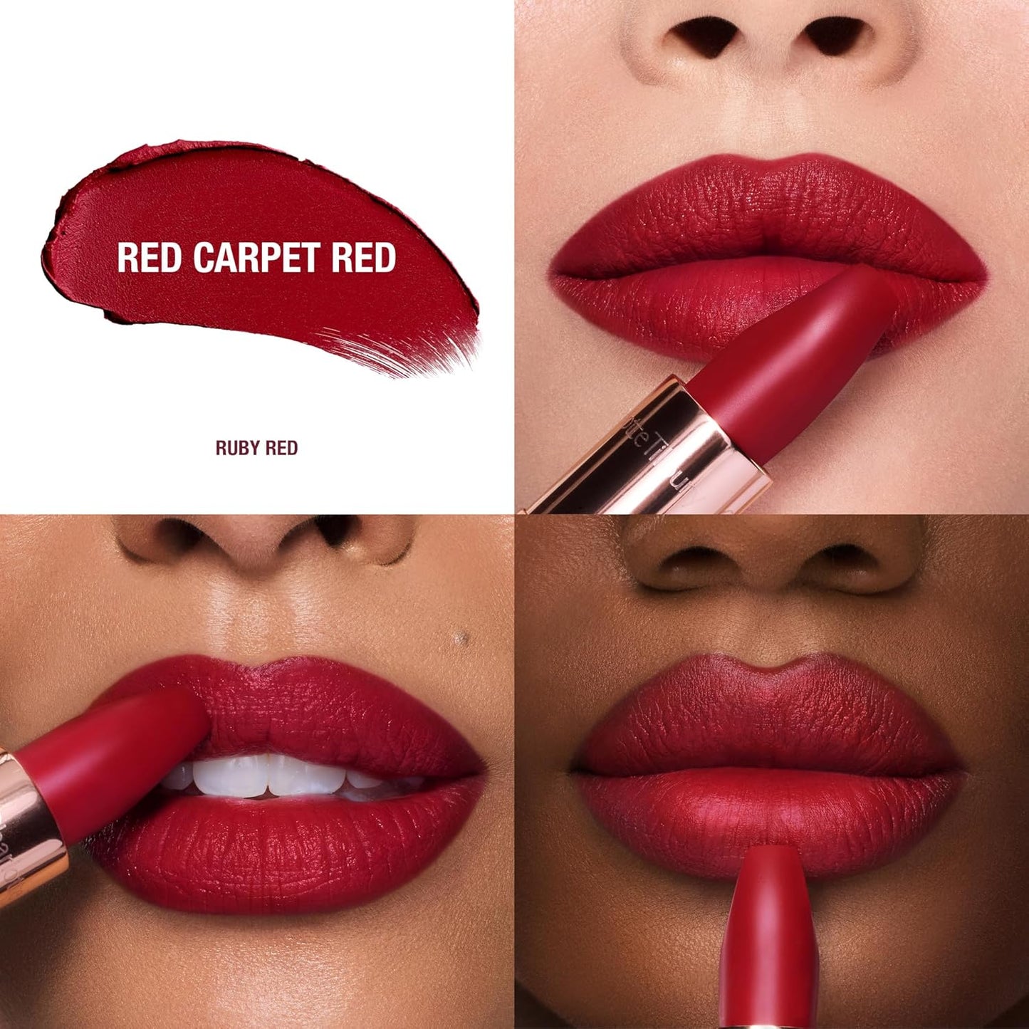Charlotte Tilbury Matte Revolution Lipstick - Long-Lasting, Buildable Color & Nourishing Formula | Creamy Texture for Effortless Application