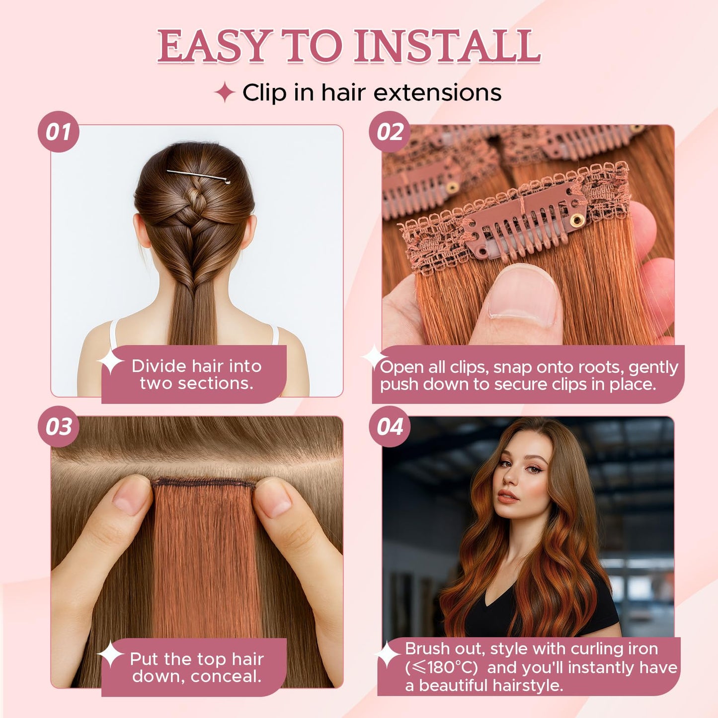 SEGOHAIR Clip in Hair Extensions Real Human Hair for Women, 10 Inch 31g 6pcs, Grey, Straight - Highlight, Add Volume and Length for Daily Wear, Parties, Weddings
