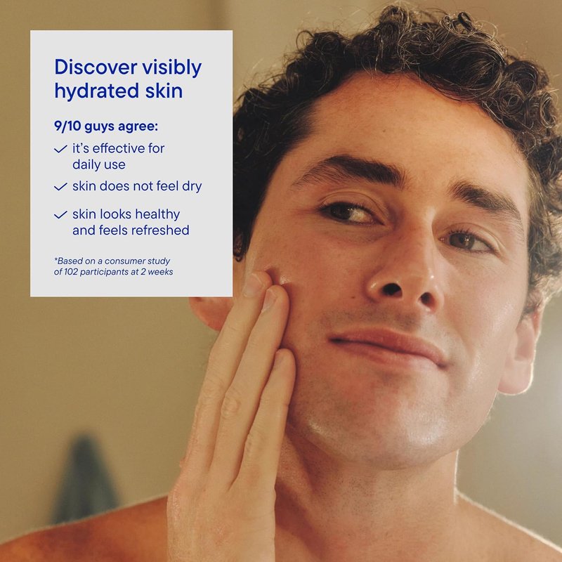 Harry's Hydrating Facial Cleanser for Men - Gentle Face Wash for Sensitive Skin | 9 fl oz (2 Pack)