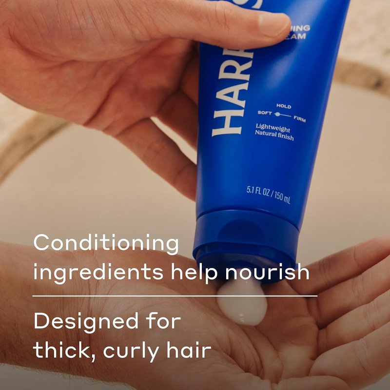 Harry's Taming Hair Cream for Men - Soft Hold & Natural Finish | 5.1 fl oz