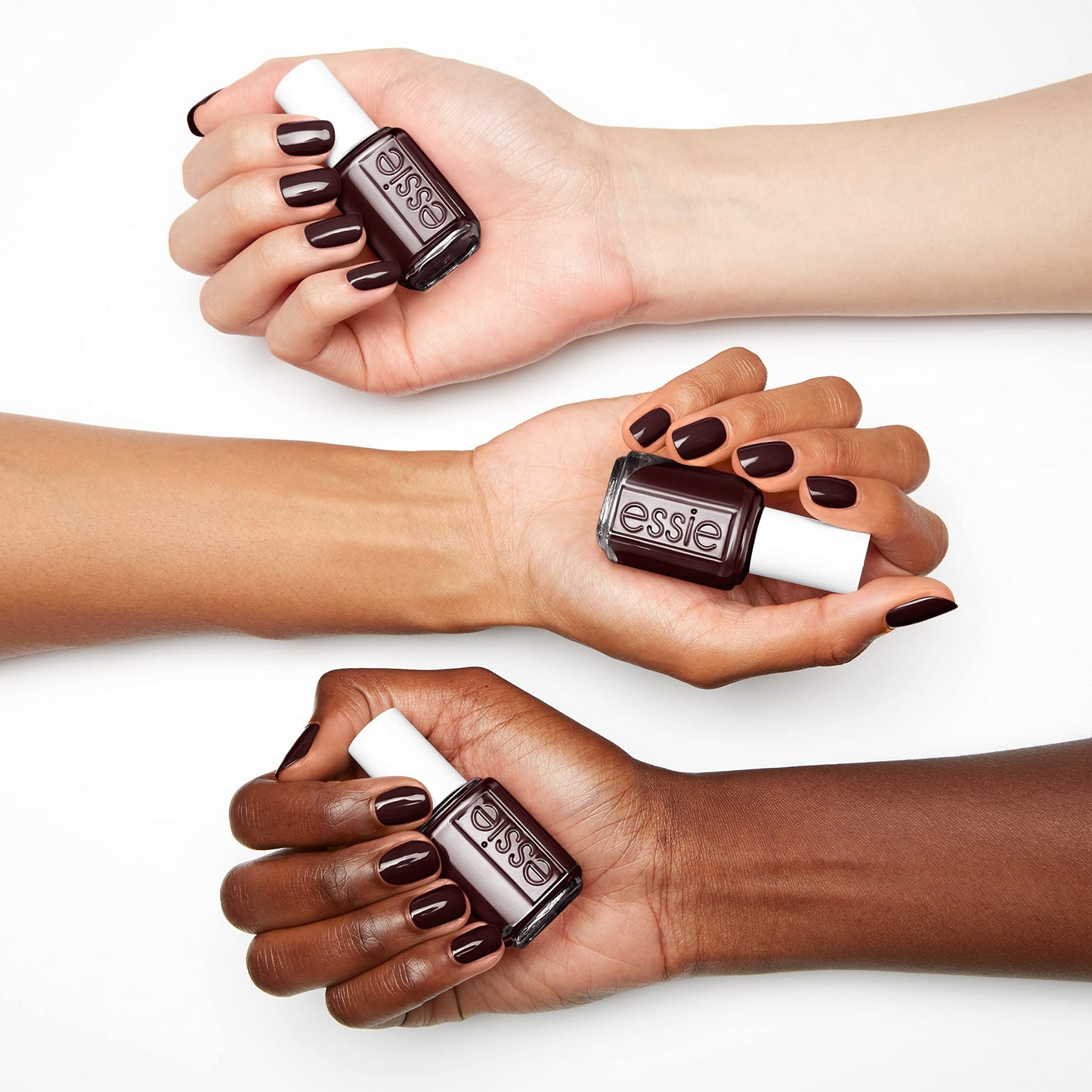 essie Nail Polish, 8-Free Vegan, 3 Piece Holiday Nail Polish Set, 1 Kit
