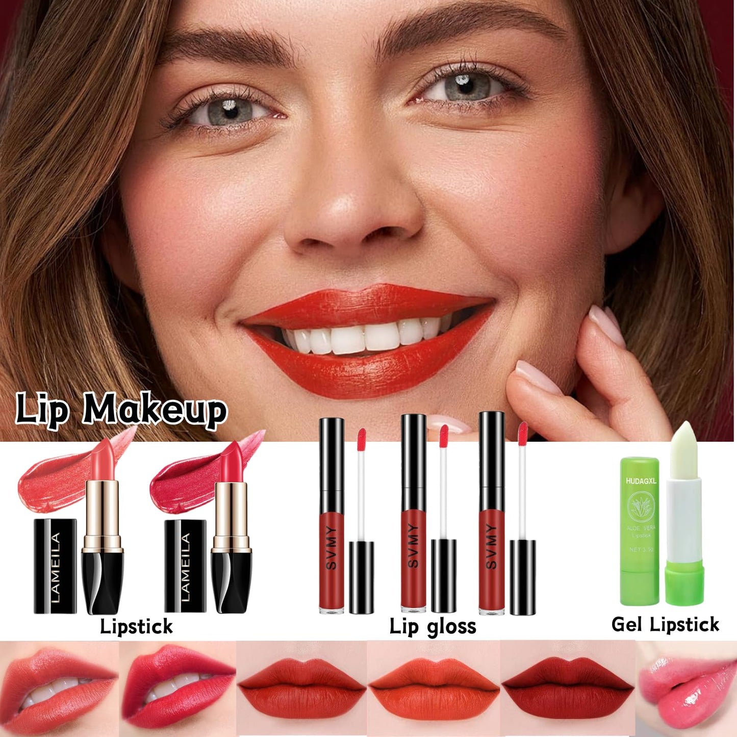 All in One Makeup Kit for Women Full Kit, 41PCS Professional Makeup Kit, Foundation Eyeshadow Lipstick Eyeliner Brush set, Complete Make Up Gift Set for Beginners and Professionals Alike