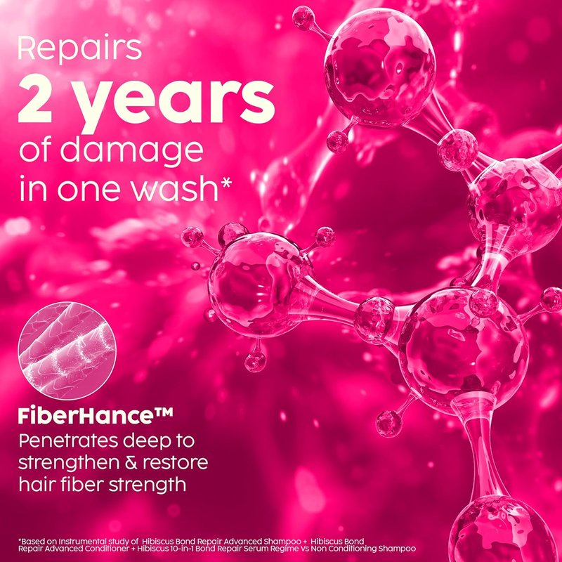 Hibiscus Bond Repair Shampoo - Strengthens Hair Structure & Reduces Breakage | 6.76 fl oz