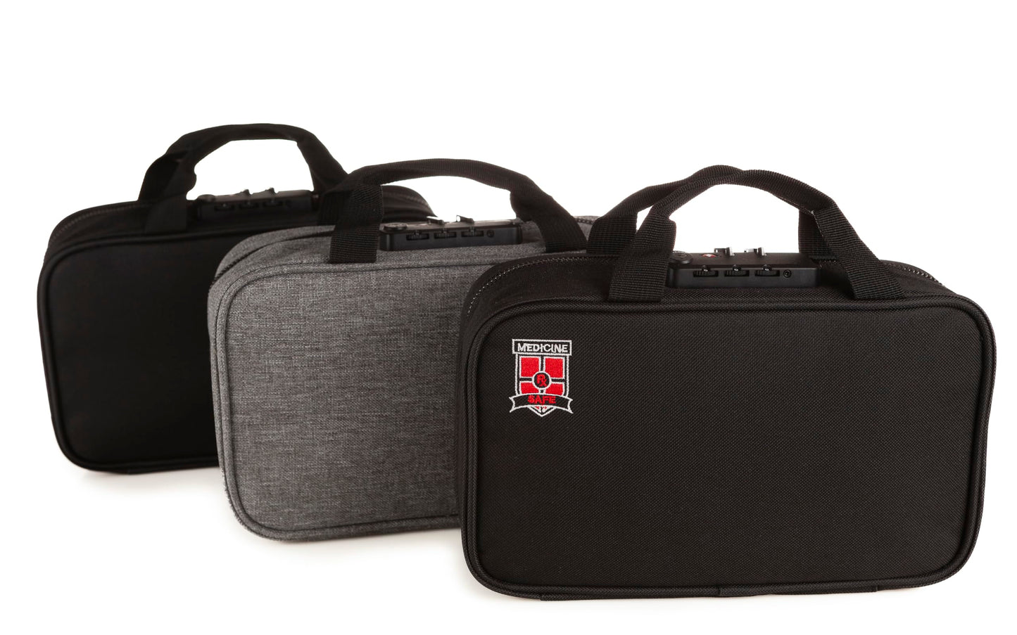 MEDICINE RX SAFE Medication Travel Bag Logo
