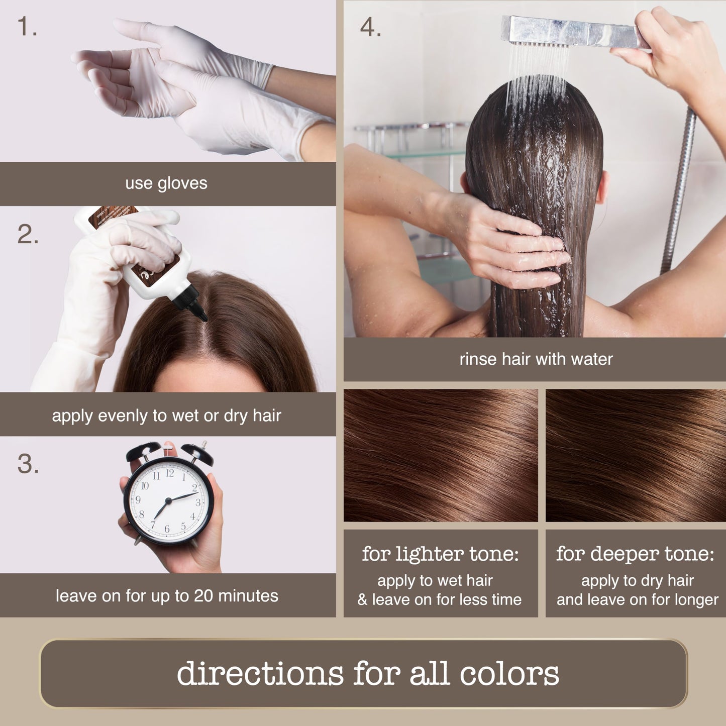 Sauce Beauty Glossy Color + Gloss + Repair, Black, Semi Permanent Hair Dye with Bond-Building and Color-Fade Protection Technology, Adds Shine & Deep Moisture, Lasts 4-8 Weeks, Stops Fade