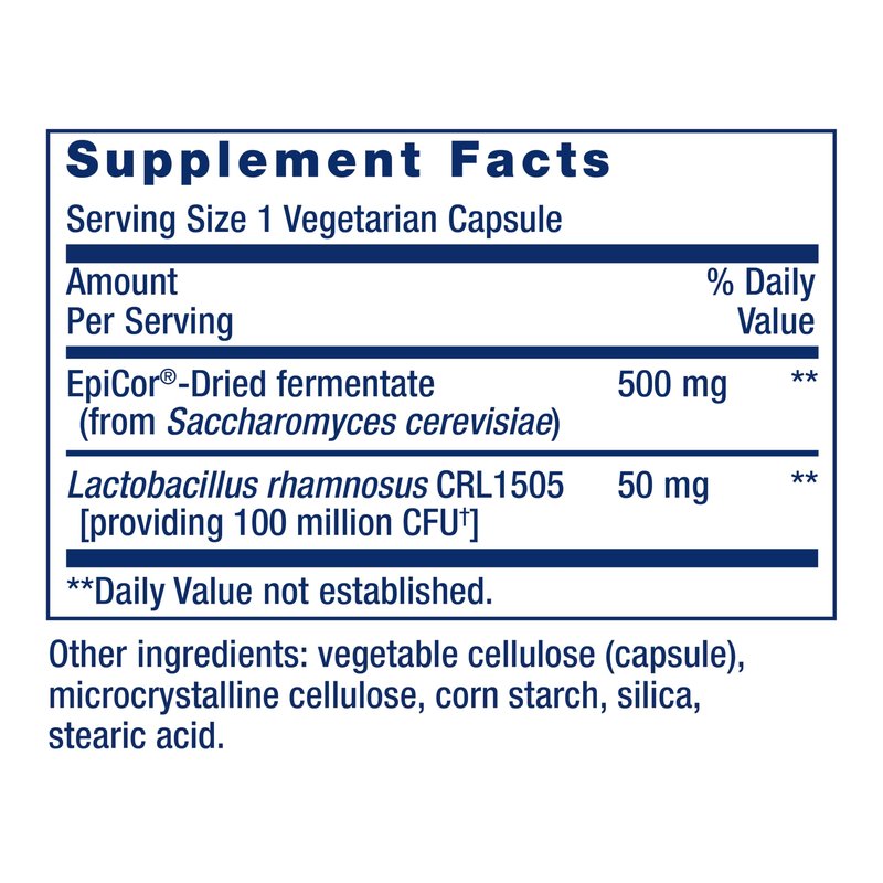 Life Extension FLORASSIST® Immune & Nasal Defense, L. rhamnosus CRL1505, Immune Response, Healthy Nasal Airflow, Seasonal Support, Gluten-Free, Non-GMO, 1 Daily, Vegetarian, 30 Capsules