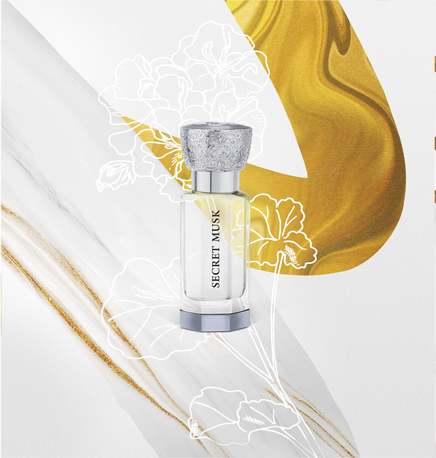 Swiss Arabian Secret Musk - Luxury Products From Dubai - Long Lasting, Addictive Personal Perfume Oil Fragrance - A Seductive Signature Aroma - 0.4 Oz