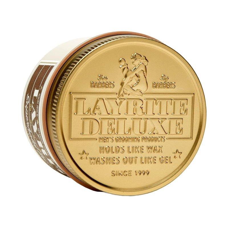 Layrite Superhold Pomade - Strong Hold Hair Styling Cream | 4 Oz