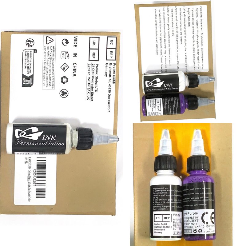 BAODELI Tattoo Ink Set,1oz 30ml/Bottle Tattoo Pigments Set 14 Colors Tattoo Ink Color Set Bright&Long Lasting
