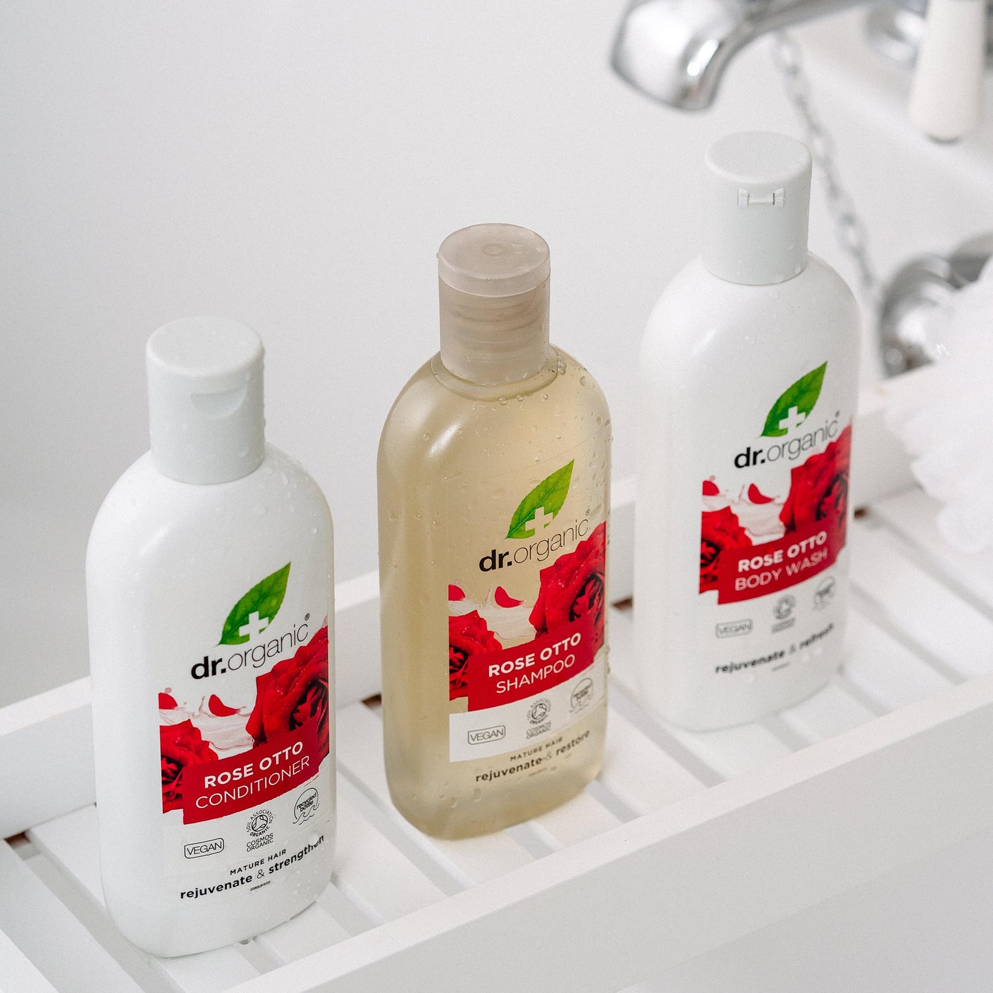 Dr Organic Rose Body Wash 250ml