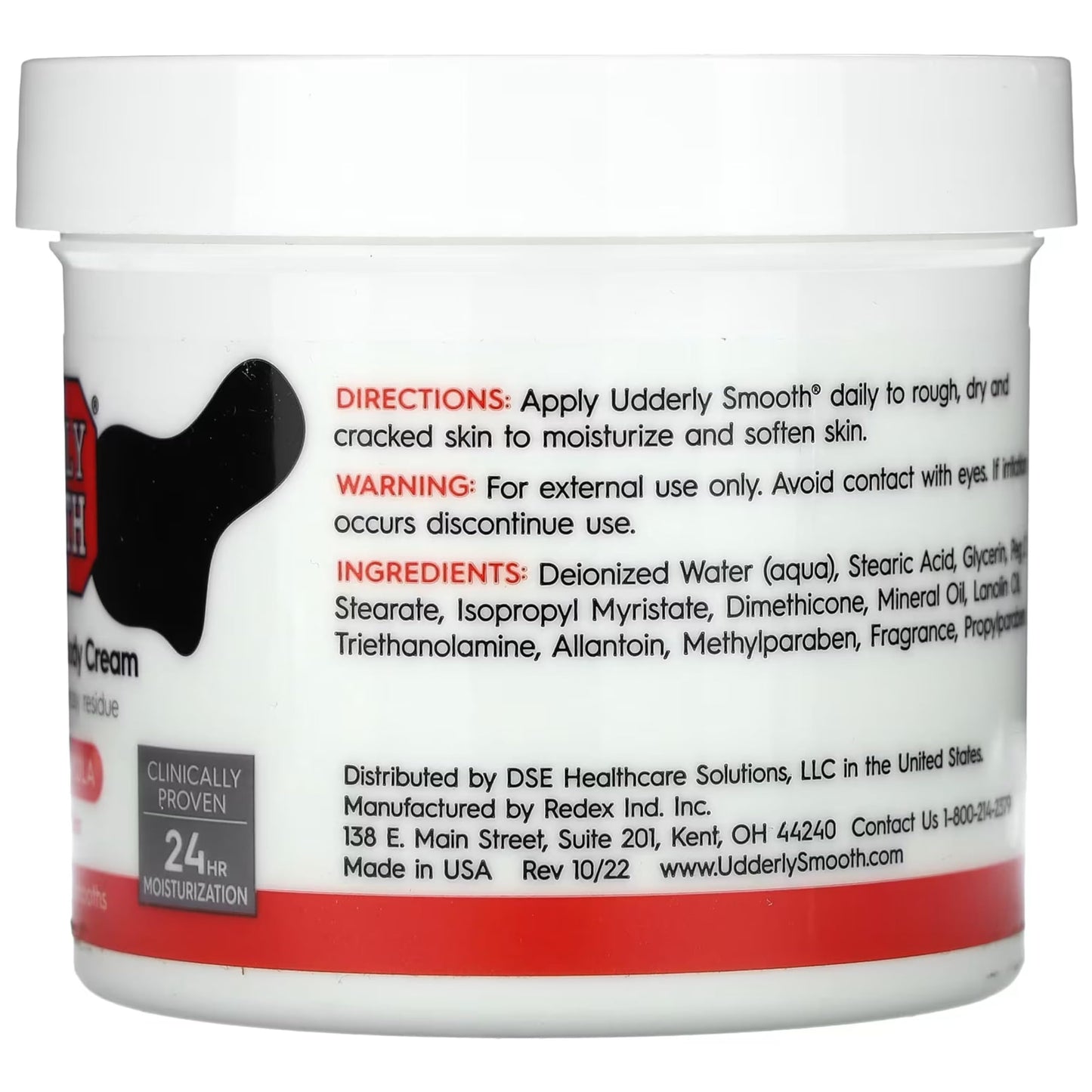 Udderly Smooth Daily Moisturizing Body Cream, Original Formula, 10 oz (Pack of 3)