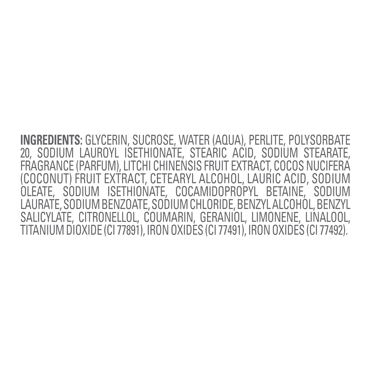 Dove Sugar Body Scrub - Coconut & Lychee Exfoliating Scrub for Hydrated Skin | 15 oz