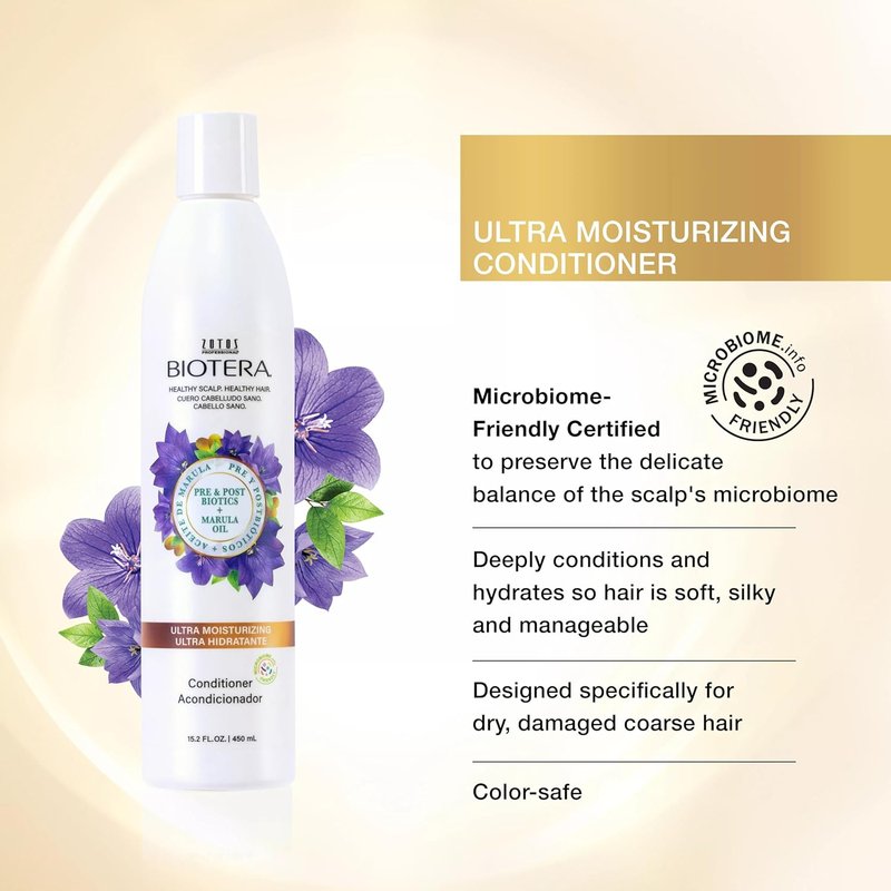 Ultra Moisturizing Conditioner - Hydrates Dry, Damaged Hair | Vegan, Paraben & Sulfate Free, Color-Safe