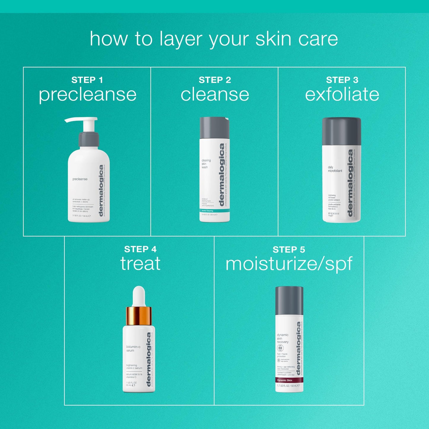 Dermalogica Clearing Skin Wash, Acne Face Wash with Salicylic Acid BHA and Tea Tree Oil - Foaming Cleanser for Oily, Combination, and Breakout-Prone Skin, 16.9 fl oz