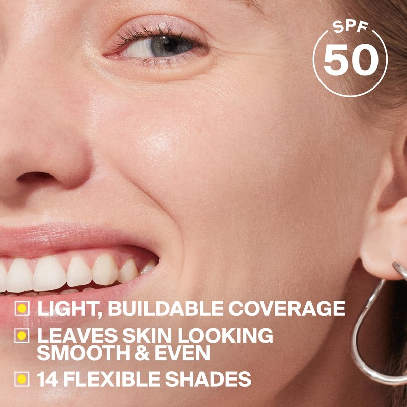 Supergoop! Protec(tint) Daily Skin Tint SPF 50 - 20C - Light, Buildable Coverage for Immediately Smooth, Even-Looking Skin - Natural Finish
