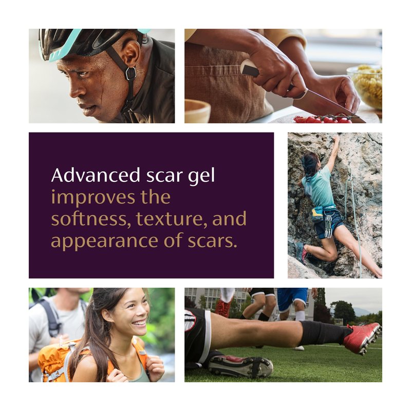 Mederma Advanced Scar Gel, Treats Old and New Scars, Reduces the Appearance of Scars from Acne, Stitches, Burns and More, 50 Grams